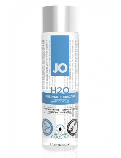 Охлаждающий лубрикант на водной основе JO Personal Lubricant H2O COOLING - 120 мл.