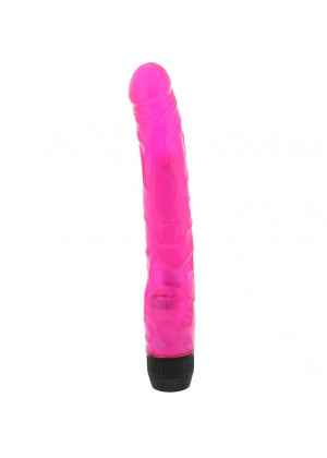 Розовый мультискоростной вибратор PINK POPSICLE 8.5 PINK VIBRATOR - 21,6 см.