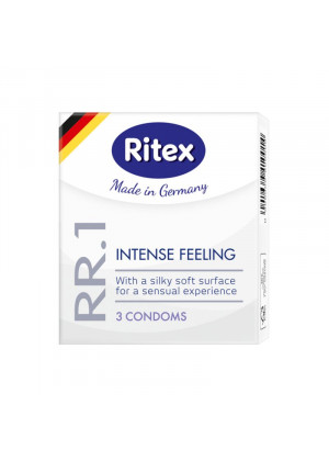 Классические презервативы RITEX INTENSE FEELING - 3 шт.