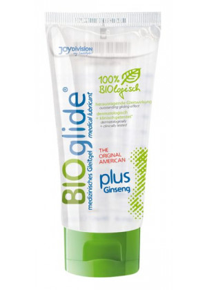 Гель-лубрикант на водной основе BIOglide plus Ginseng - 100 мл.