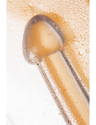 Прозрачный фаллоимитатор Jelly Dildo S - 15,5 см.