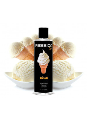 Смазка на водной основе Passion Licks Water Based Flavored Lubricant с ароматом ванили - 236 мл.