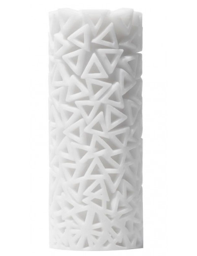 Белый 3D мастурбатор PILE