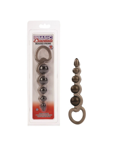 Упругая гибкая кофейная цепочка Basic Essentials Beaded Probes - 14 см.
