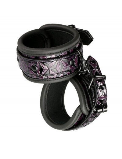 Фиолетово-чёрные наручники BLAZE HANDCUFF PURPLE