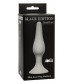 Серая анальная пробка Slim Anal Plug Medium - 11,5 см.