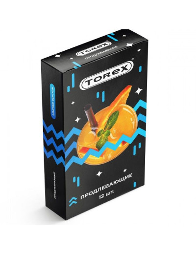 Презервативы с пролонгирующей смазкой Torex Party  Продлевающие  - 12 шт.