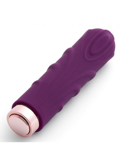 Фиолетовая вибропуля Love Sexy Silky Touch Vibrator - 9,4 см.