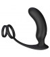 Черный массажер простаты REMOTE P-PLEASER