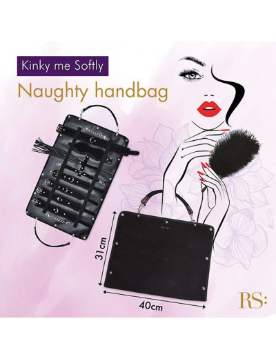 БДСМ-набор в черном цвете Kinky Me Softly
