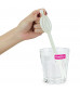 Светящиеся в темноте трубочки для напитков в виде вагины Pussy Straws - 9 шт.