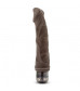Коричневый вибратор-реалистик Cock Vibe 6 - 21,6 см.