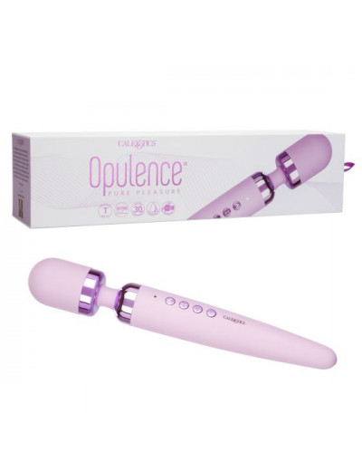 Сиреневый wand-вибратор Opulence - 27,2 см.