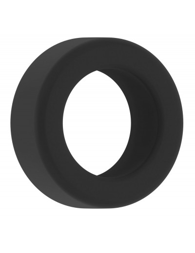 Чёрное эрекционное кольцо Cockring No.39