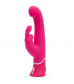 Розовый вибратор-кролик G-Spot Rechargeable Rabbit Vibrator - 24,1 см.