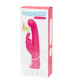 Розовый вибратор-кролик G-Spot Rechargeable Rabbit Vibrator - 24,1 см.