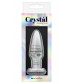 Стеклянная пробка Crystal Tapered Plug Small - 8,4 см.
