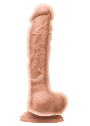 Телесный фаллоимитатор Dual Density 8 Dildo - 25,4 см.
