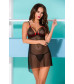 Оригинальная полупрозрачная сорочка Cyra