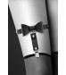 Подвязка с черным бантиком GARTER WITH BOW