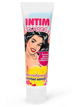 Гель-лубрикант на водной основе INTIM CLASSIC Limited Edition - 50 гр.