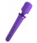 Фиолетовый вибромассажер Rechargeable Power Wand