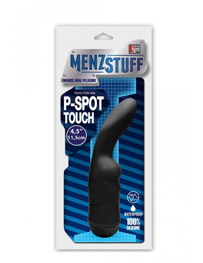 Вибромассажёр простаты MENZSTUFF P-SPOT TOUCH VIBE BLACK