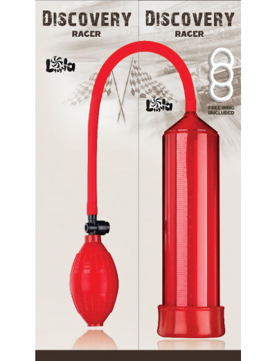 Красная вакуумная помпа Discovery Racer Red