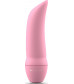 Розовая вибропуля Bmine Basic Curve - 7,6 см.