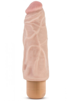 Рельефный вибратор-реалистик Dr. Skin Cock Vibe 9 - 17,8 см.