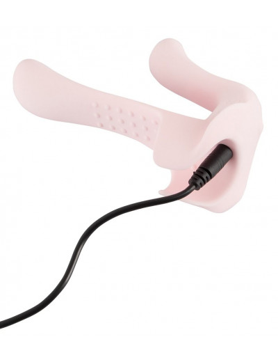 Розовый универсальный вибратор для пар Couples Vibrator