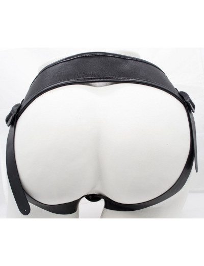 Реалистичный страпон Harness из трусиков и насадки-фаллоса - 18,5 см.