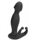 Черный массажер простаты N 65 P-Spot Vibrator - 13,5 см.