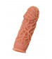 Насадка на фаллос с рельефными складочками Extreme Sleeve 012 S-size - 12,7 см.