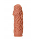 Насадка на фаллос с рельефными складочками Extreme Sleeve 012 S-size - 12,7 см.