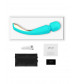 Аквамариновый вибромассажёр Smart Wand 2
