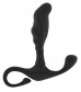 Чёрный анальный массажер простаты Prostate Massager No.27 - 12,5 см.