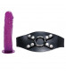 Фаллоимитатор с фиксацией на бедре LAP DANCER - 16,5 см.