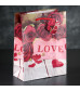 Подарочный пакет Love - 23 х 18 см.