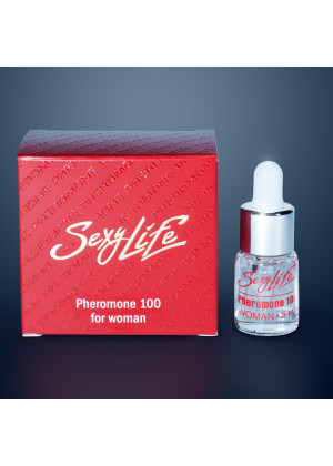 Концентрат феромонов Sexy Life для женщин (концентрация 100%) - 5 мл.