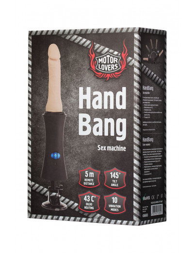 Секс-машина с телесной насадкой HandBang MotorLovers