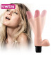 Гнущийся вибратор-реалистик Real feel Flexi Vibrator - 22,5 см.