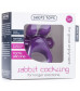 Фиолетовое эрекционное виброкольцо Rabbit Cockring