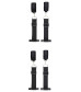 Черные оковы с креплением на дверь Door Restraint Set