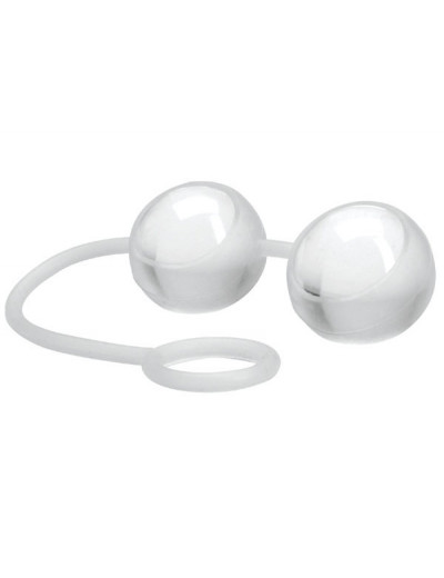 Стеклянные вагинальные шарики Climax Kegels Ben Wa Balls with Silicone Strap