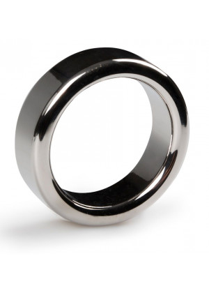 Серебристое эрекционное кольцо Heavy Cock Ring Size S