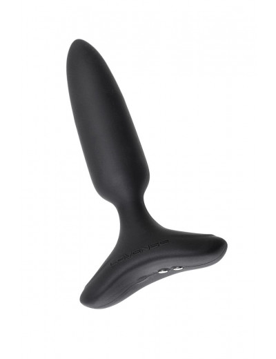Черная анальная вибропробка HUSH 2 Size XS - 12,1 см.
