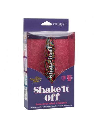 Мини-вибратор Shake It Off Powerful Mini Vibrator - 12,75 см.