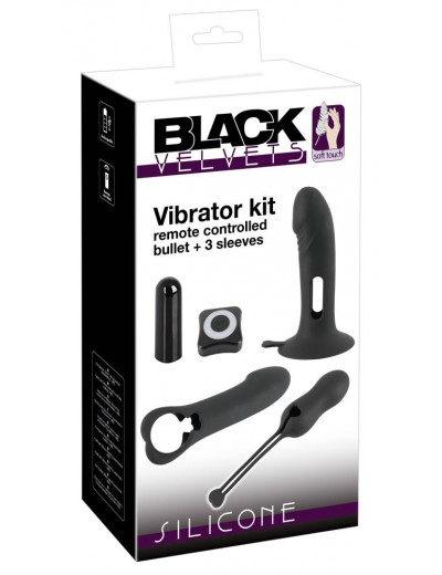 Вибропуля со сменными насадками Vibro-bullet with Remote Control