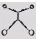 Изысканный набор фиксаций на кровати Reversible Under Mattress Restraint Set